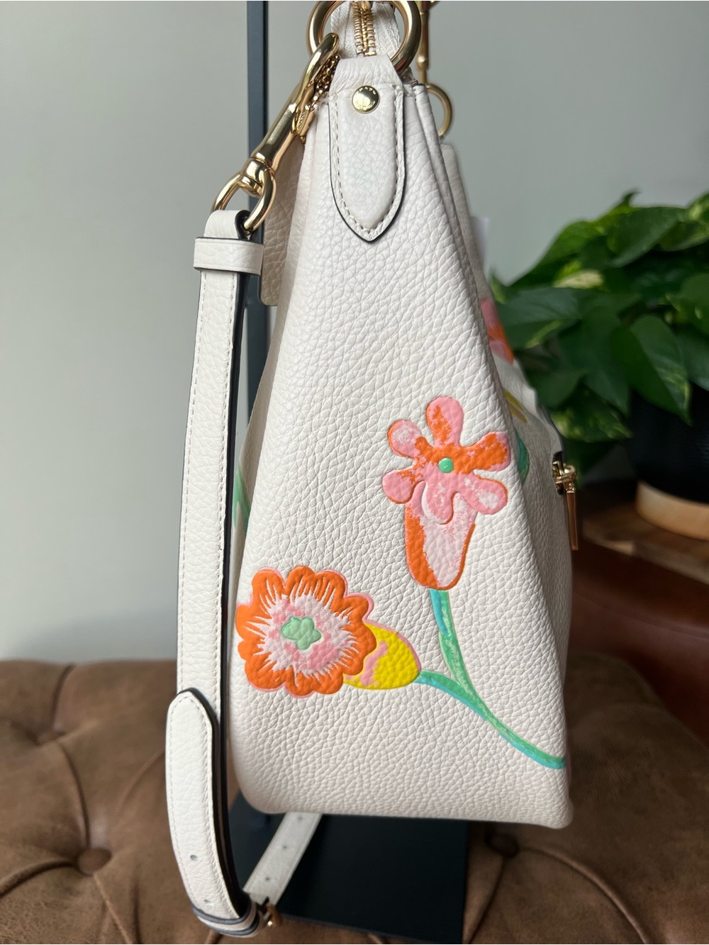 Coach NWT Jules Hobo With Dreamy Land Floral Print - Picture 7 of 12